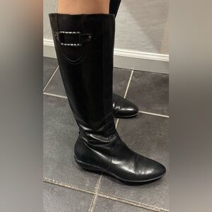 Cole Haan and Nike Air mid calf boots sz 9B